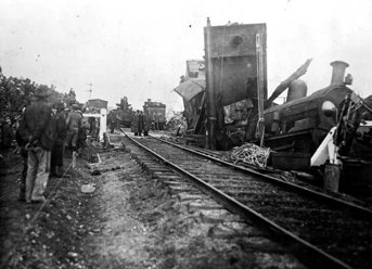 Accident resulting from brake failure, Beaufort, 5 February 1910