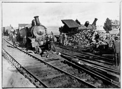 Railway accident, Trawalla, 3 February 1910
