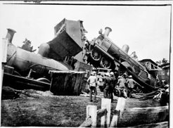 Railway accident, Beaufort, 5 February 1910