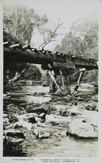 A timber tramway bridge near Sunnydale, Warburton