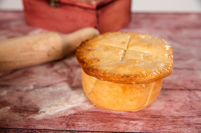 Detail of pie prop
