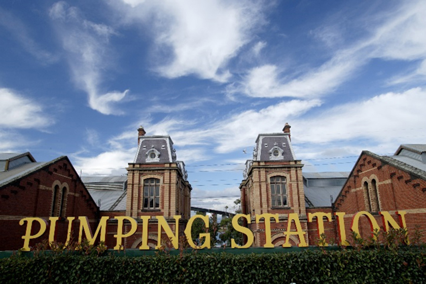 Pumping Station sign 