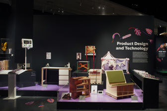 Exhibition display of furniture