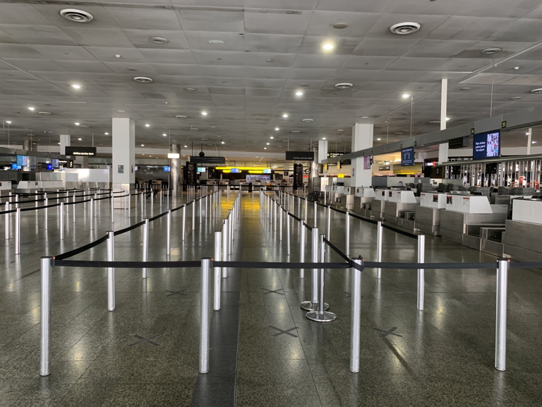 Airport entrance hall