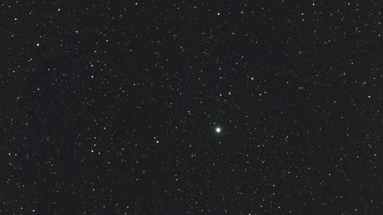 Image from a telescope of the night sky