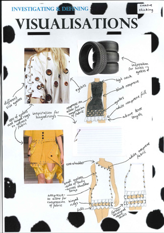 Folio page text and images