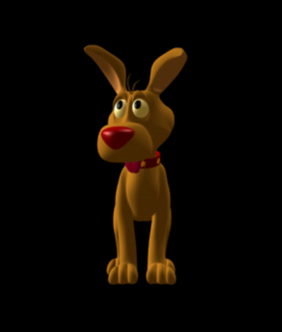 A digital dog. 