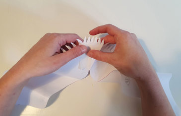 Taping the mask