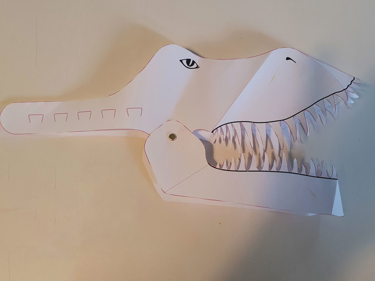 Completed mask