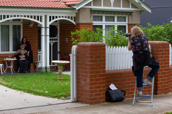 Photographer Takes Socially Distant Portraits During COVID-19 Lockdowns
