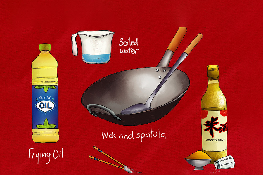 Learning to make spring rolls