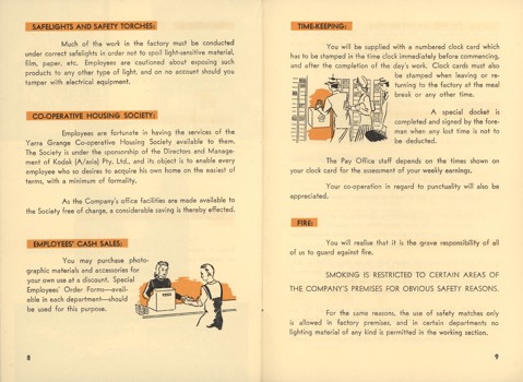 Page from a booklet