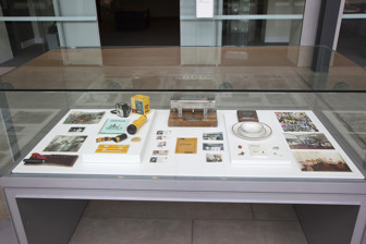 Display case at the 10th Anniversary of the Kodak Collection mini-exhibition at Melbourne Museum
