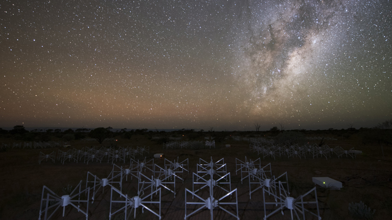 Stars in the night sky