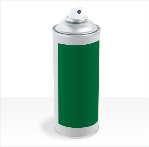 An ordinary spray can