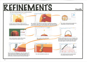 Folio page "Refinements" diagrams and typed annotation