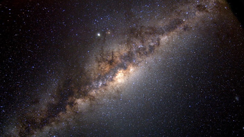 Vast dust clouds in space