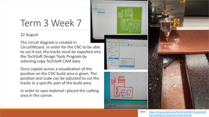 This folio page demonstrates Luke Bouwmeester’s Arduino code that has been used to realise his integrated controlled system ‘Solar Tracking Parabolic Mirror’. 