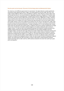 This folio page evaluates the success of Siddharth Shrivastava’s integrated controlled system, the ‘Autonomous Litter Collecting Robot’.