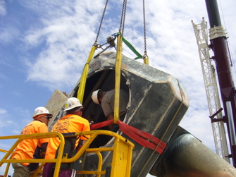 Dismantling the Telescope, Mount Stromlo, November 2008