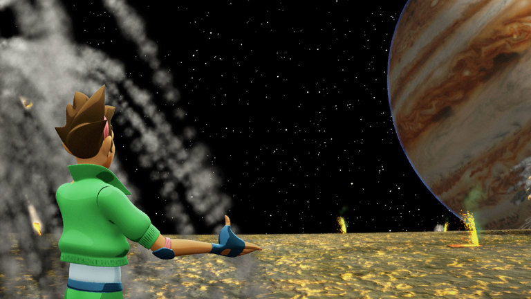 screenshot from Solar System Odyssey