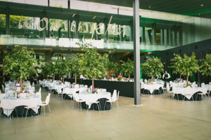 Melbourne Museum foyer dinner
