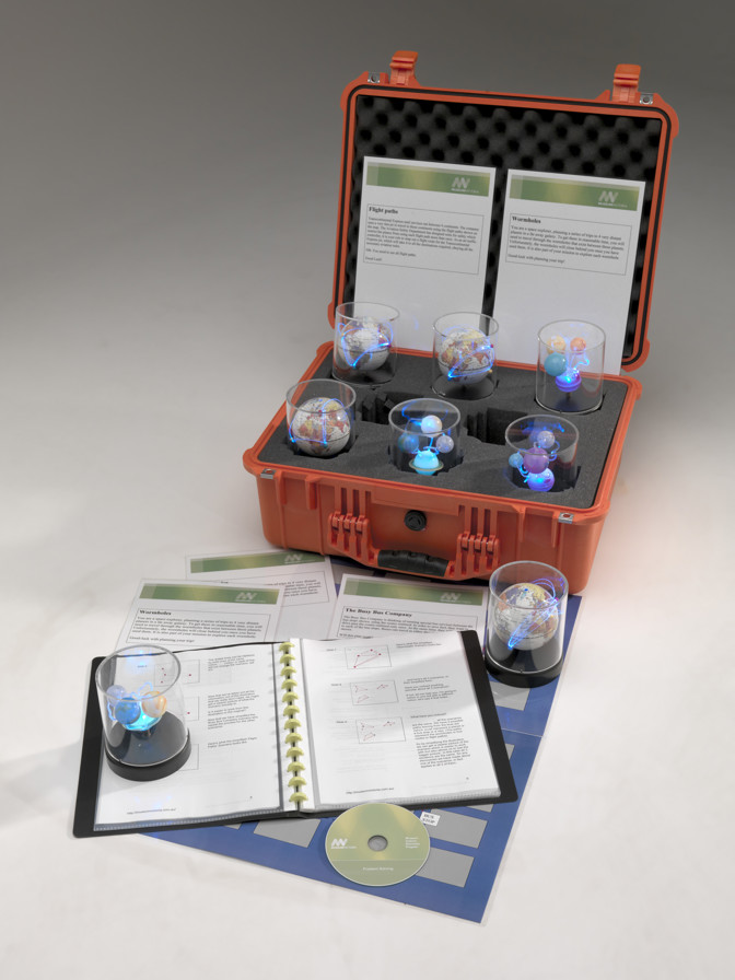 Various objects and props used in outreach programs