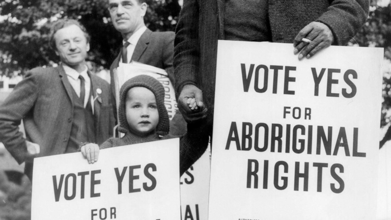 Bill Onus, President of the Victorian Aborigines' Advancement League, May 1967