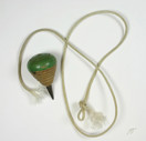 Green wooden top