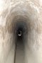 A narrow tunnel