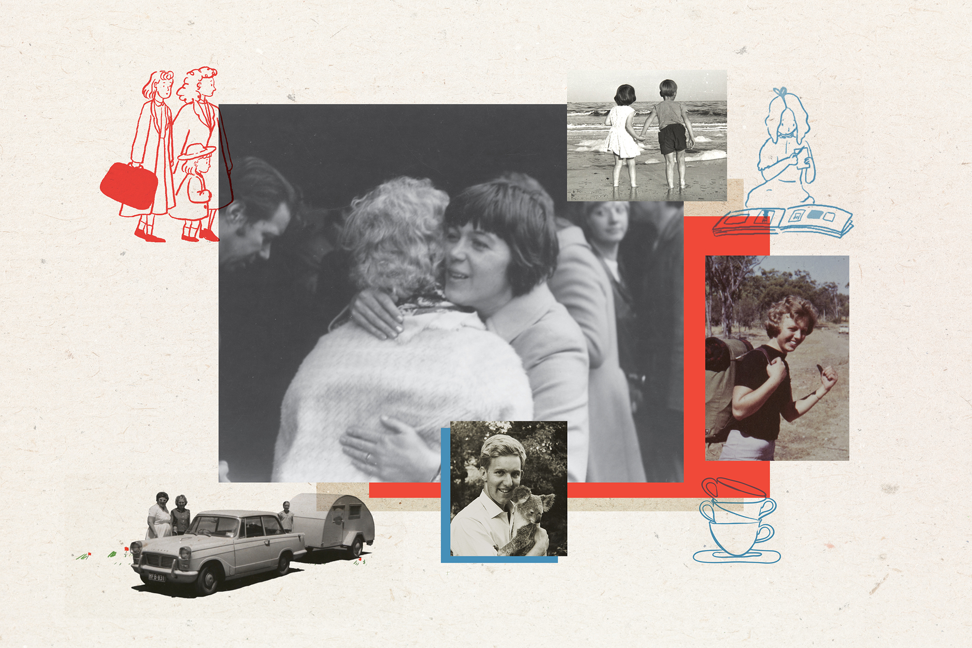 Photos from the British Migrants exhibition