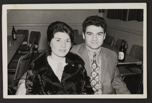 Portrait of a couple, 1972.