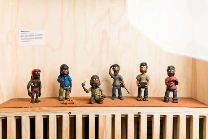 Clay figures
