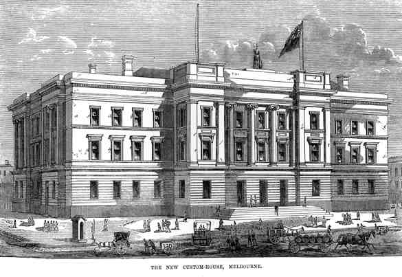 External view of 3-storey grand building