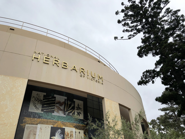 National Herbarium of Victoria 1989 building.