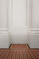 Detailing in The Long Room, Immigration Museum.
