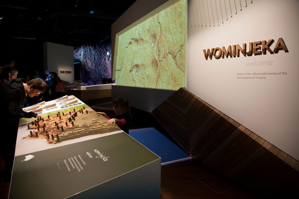 Bunjilaka Aboriginal Cultural Centre at Melbourne Museum.  