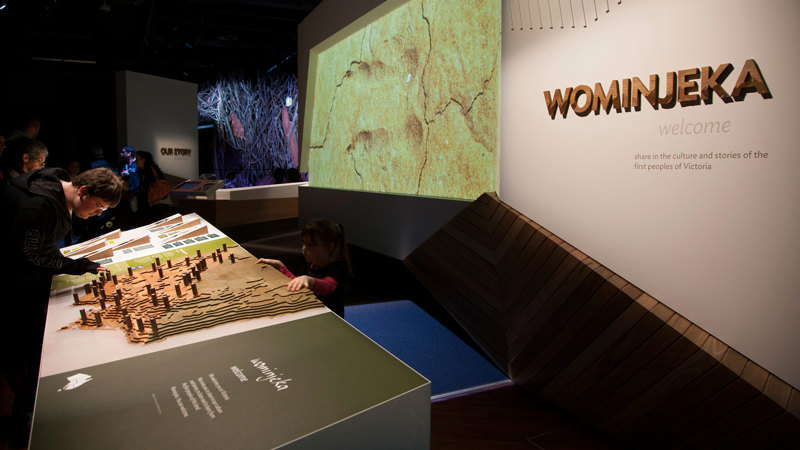 Bunjilaka Aboriginal Cultural Centre at Melbourne Museum.  