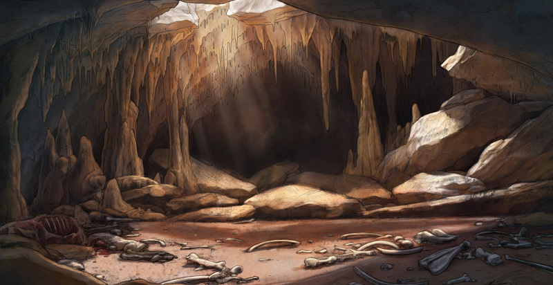 Who lives in this cave?