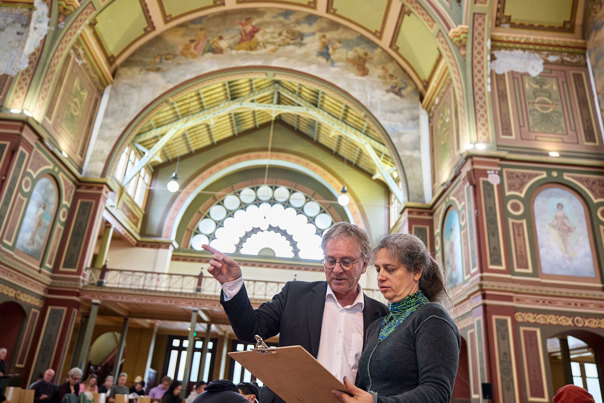 Richard Payne looks at the artwork of a student and offers his expert criticism.