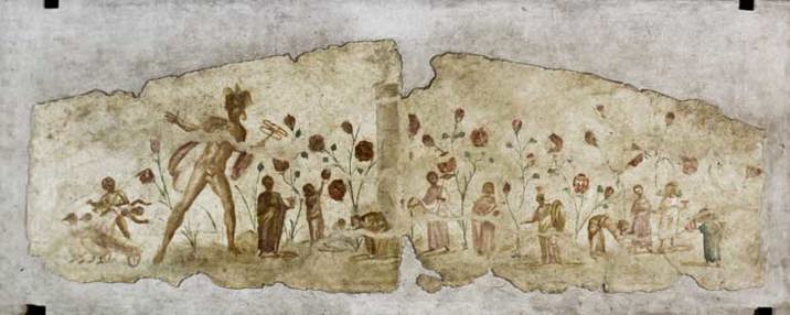 Fresco From The Hypogeum Of The Octavians